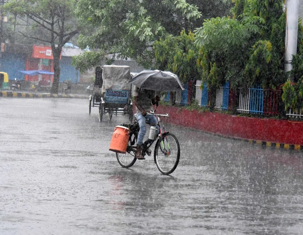 विभिन्न भूभागमा वर्षाको सम्भावना
