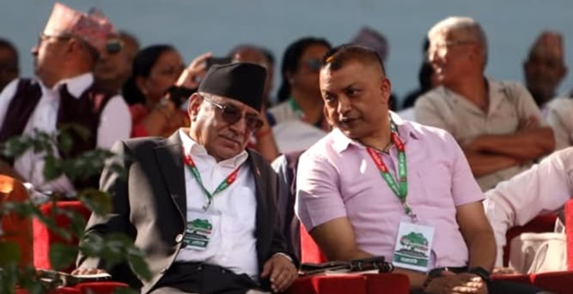 कांग्रेसमा इतिहास रचेको भन्दै गगन थापालाई प्रचण्डको बधाई